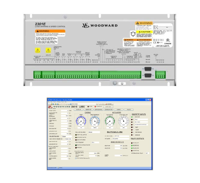2301E Digital Load Sharing and Speed Control