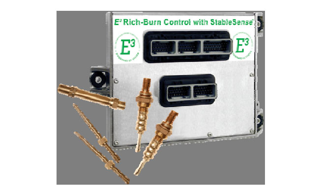 E³ Rich Burn Control with StableSense* Technology