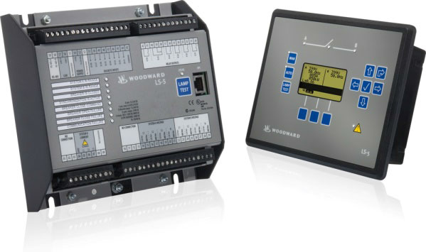 Woodward LS-5 circuit breaker control and protection
